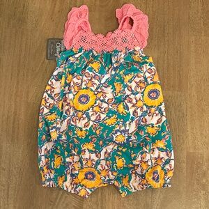 NWT Matilda Jane Floral Bubble Romper | 18–24M